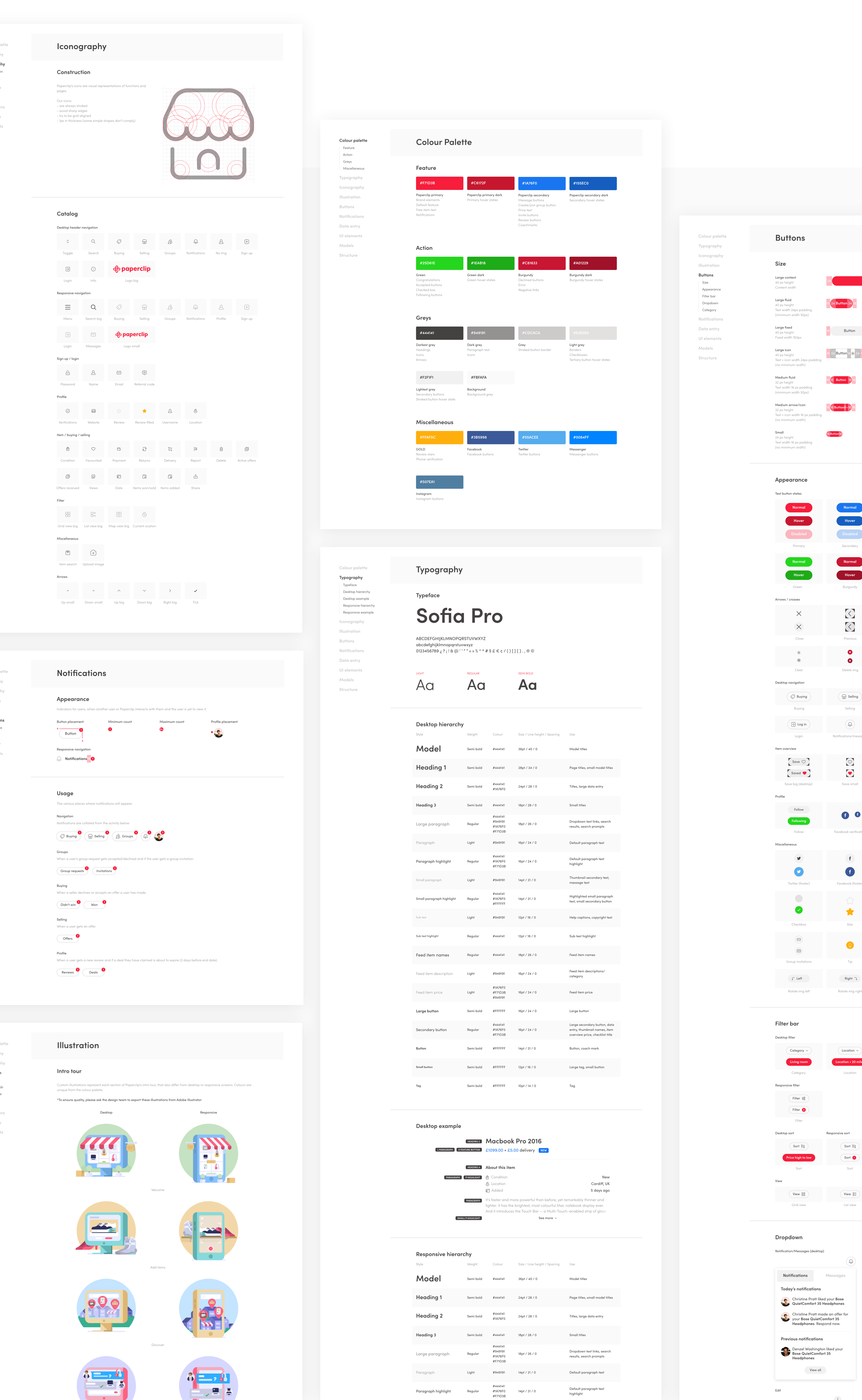 Paperclip design system